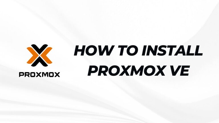 Hướng dẫn cài đặt Proxmox VE từ A-Z